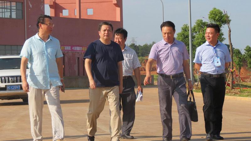 丰城市市委副书记市长金三元同志视察我院